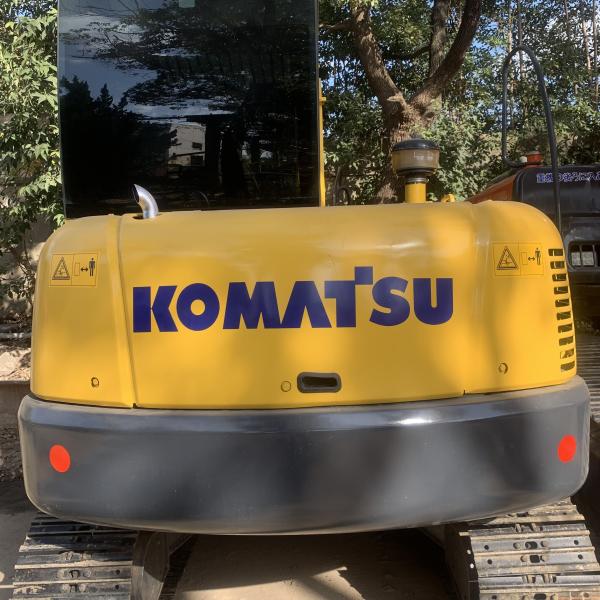 Komatsu PC56 PC55MR Использованные экскаваторы 5 тонн с оригинальным гидравлическим цилиндром