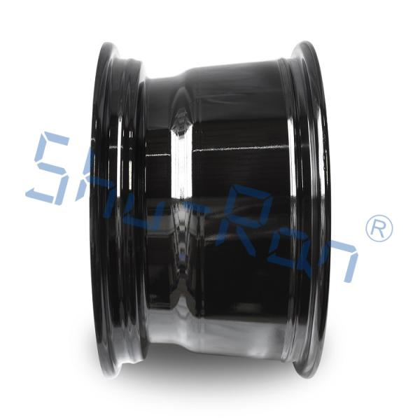 Коляска для гольфа 12'/14' Механизированные / глянцевые черные алюминиевые колеса Рельсы для клуба автомобиля, EZGO, YMH коляски для гольфа