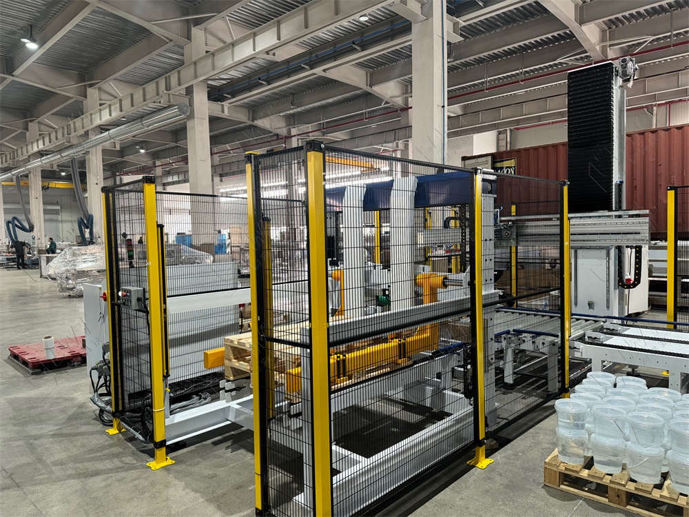 Palletizer Machine Automated Single Column Case Palletizer Machine