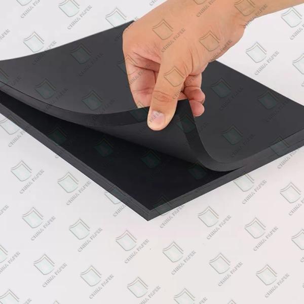 Cartão de alta rigidez Cartão de papel preto Pulpa mista / Pulpa de madeira