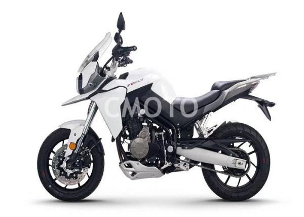 Rally500 Stainless Steel Muffler Street Sport Motorcycles 500cc Water Cooled Engine