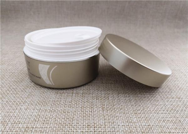 Anti Bacterial Skin Cream Containers AS / PP Plastic Material Large Volume