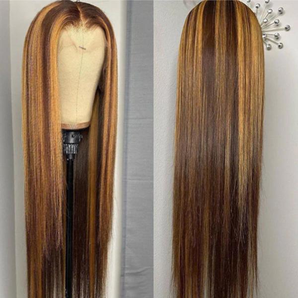Brazilian Hair Frontal Straight Wig Human Hair Fashion Frontal Wig 2022 Good