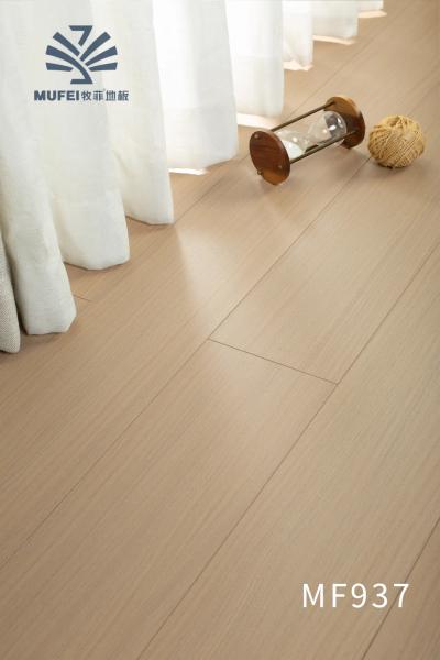 Multi-layer solid wood composite floor aluminum trioxide decorative paper wear-resistant surface