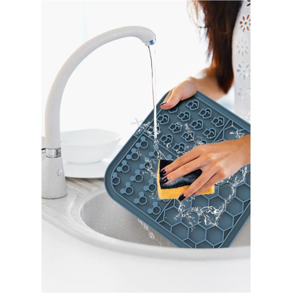 Silicone Suction Cup Licking Pad Cats And Dogs Slow Food Mat For For Food And Water