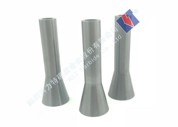 Dry / Wet Sandblasting Nozzle , High Hardness Cemented Carbide Nozzle
