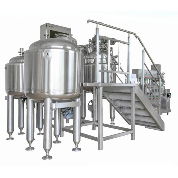 Mezclador del emulsor del vacío del ungüento del homogeneizador para la fabricación cosmética de la crema