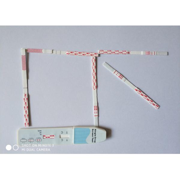 Le kit rapide d'essai de toxicomanie de cassette de l'essai 4mm de Methaqualone a découpé 300ng/Ml