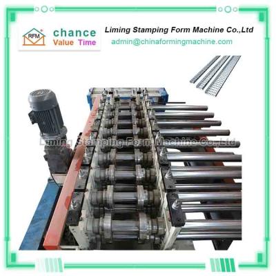 cabo de perfuração Tray Roll Forming Machine do Plc de 100-600mm