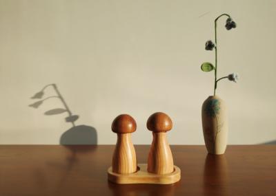 Classic Salt And Pepper Acacia Wood Grinder Set Elegant Mill Modern And Stylish Adjustable Seasoning Needs