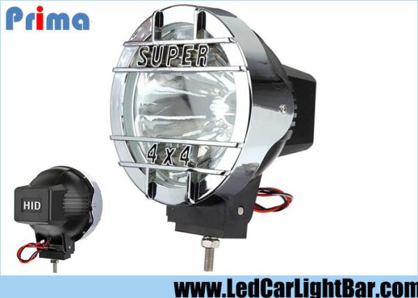 12V / 24V HID Driving Lights 4 X 4 Vehicle Spot Beam 6000K Cold White
