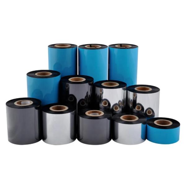 Zerba Compatible 30mm*300m TTR Black Wax Thermal Transfer Ribbon for Tag General Grade