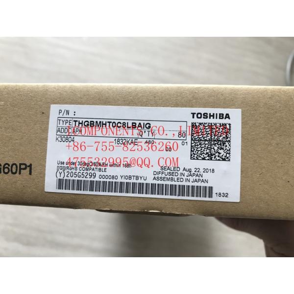 THGBMHT0C8LBAIG FLASH - NAND (MLC) Memory IC 128Gb (16G x 8) eMMC