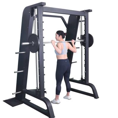 Bodybuilding Q235 Pipe Fitness Smith Machine Squat Gantry Machine
