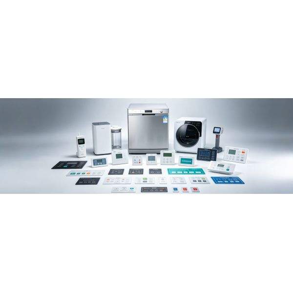 Custom Waterproof Dustproof UV Resistant Membrane Switch Panel and Thin-Film Control Keypad for Multi-Industry Applications