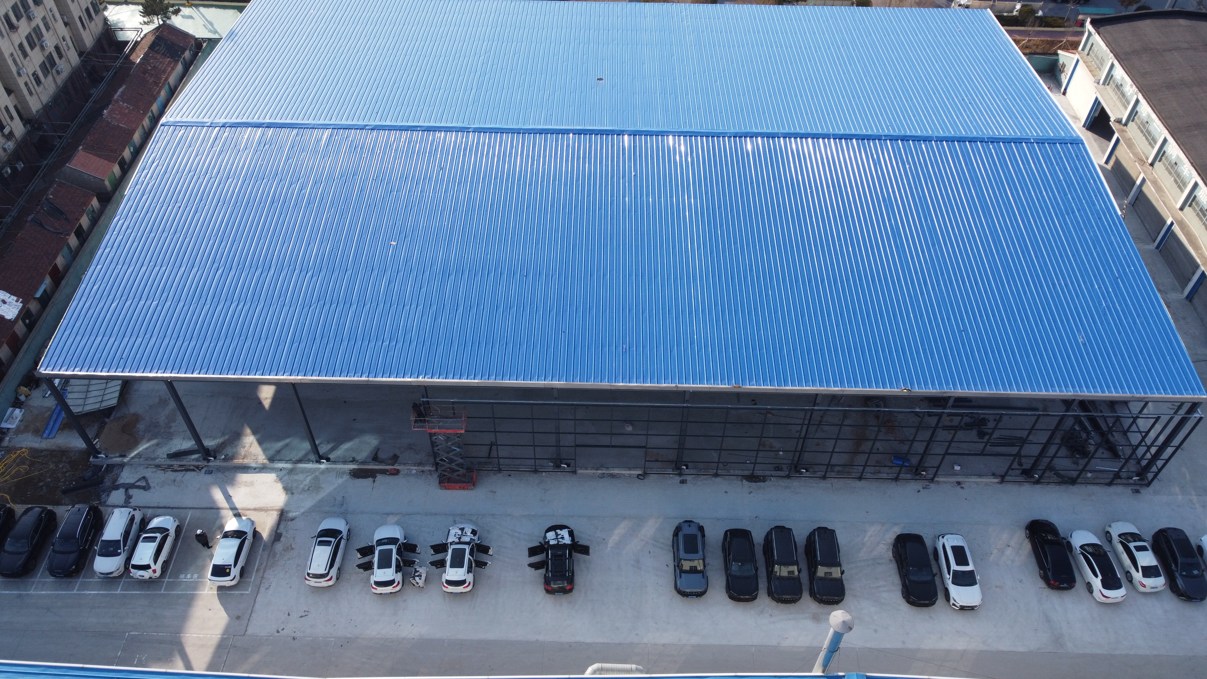 High Seismic Wind Resistant Prefabricated Steel Structure Building for Factory Storage
