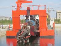 Dredger de sucção de areia hidráulica de 20 polegadas usado com alta eficiência de trabalho à beira-mar