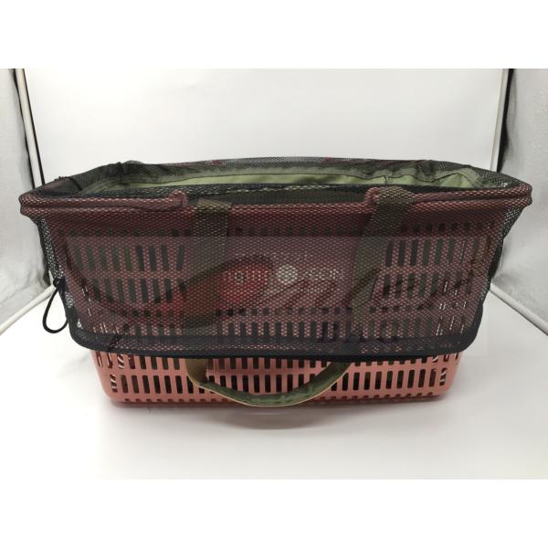 Large Capacity Green Reusable Folding Shopping Bags Non Toxic 42*28*24 CM 