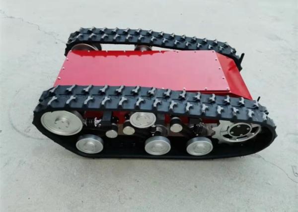 Customized Size Rubber Excavator Undercarriage Parts For All Terrain Vehicle Load Weight 300kg 500kg