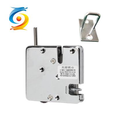 Silver 1 Year Smart Keyless Fingerprint Cabinet Lock Pry Proof Stainless