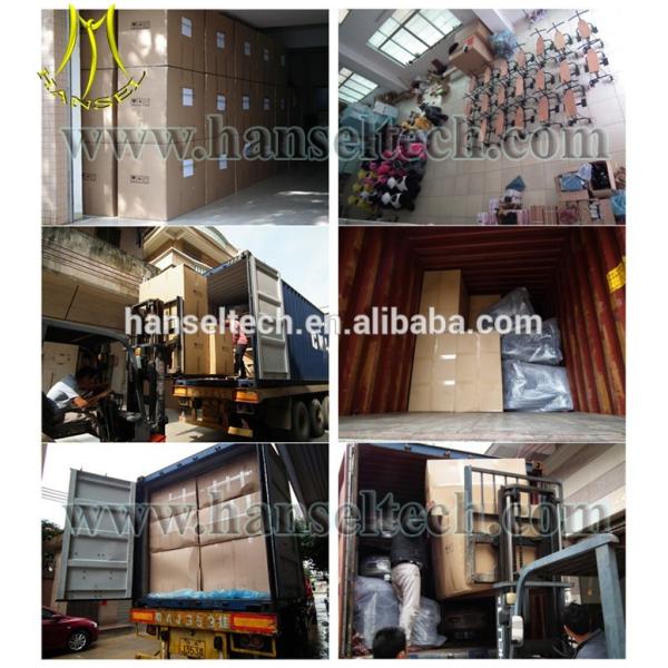 Hansel ride on panda toy electric plush animal 4 wheel zippy scooter for kids