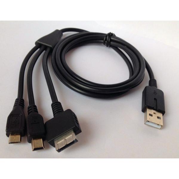 1.2M Length USB Data Charging Cable To VITA/Micro/MINI5P Data Brand New