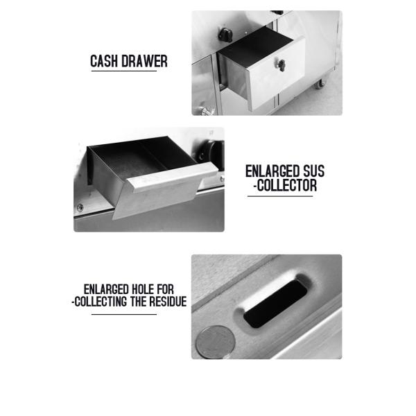 Stainless Steel Mobile Food Truck Commercial Catering Food Van