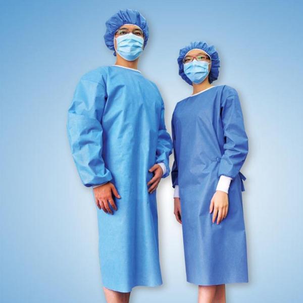 Waterproof Medical Protective Clothing Latex And Fiberglass Free