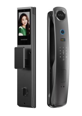Smart Face Recognition Door Lock with Fingerprint Access, Video Intercom & Tuya App