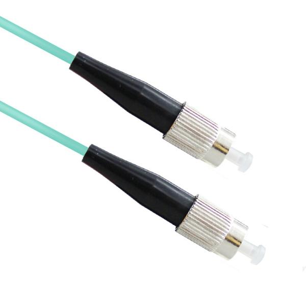 Duplex 1.0mFiber Optic Patch Cord , OM3 Fc Lc Patch Cord Multimode