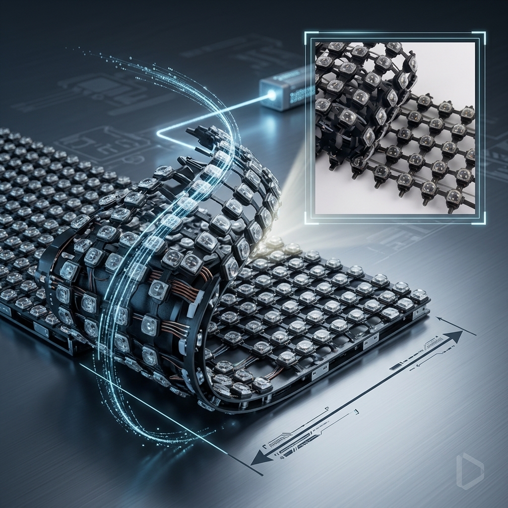 Ultra-Thin Indoor LED Flexible Screen  Transparent Screen LED Cuttable Display