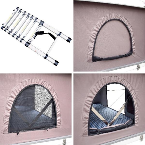 6 Person Folding SUV 90kg Canvas Car Camping Tent