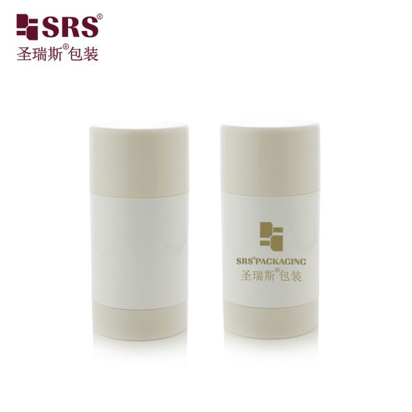 D048 Eco-Conscious Twist Up Cosmetic Stick Containers (15-90ml) Post Consumer Recycled Bottom Loaded for Deodorants