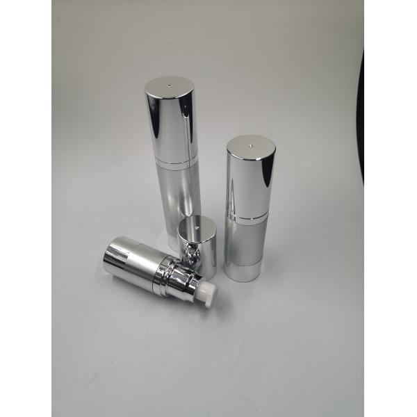 whosale empty black acrylic airless pump bottle 30ml matte frosted finish plastic cosmetic packaging bottle