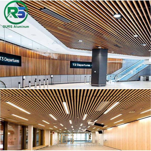 Огнеупорная рифленая алюминиевая толщина ненесущей стены 20MM панели стены и алюминиевых сплава