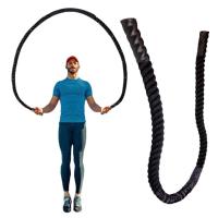 o peso pesado da corda de salto da batalha do comprimento 2.5kg de 300cm salta a corda