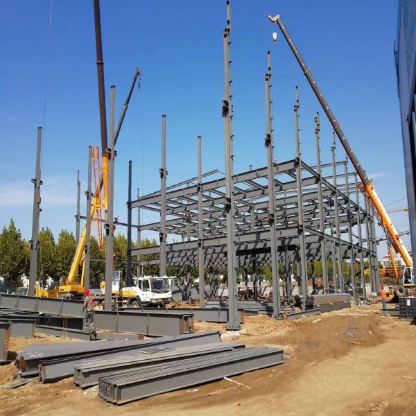 Custom H Beam Prefabricated Steel Structure Building