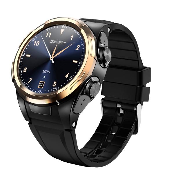 IPS Screen Wireless Earphone Smart Watch Steel Strap Smartwatch And Earbuds 2 In 1