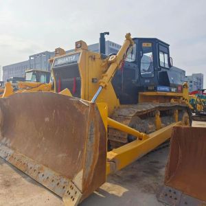 SHANTUI SD32 37 Ton 320HP Heavy Crawler Bulldozer with 10 m³ Semi-U Blade for Mining and Construction