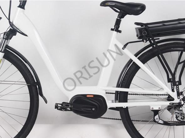 250W Electric City Bike , Aluminum Alloy Electric Road Bike Custom Color