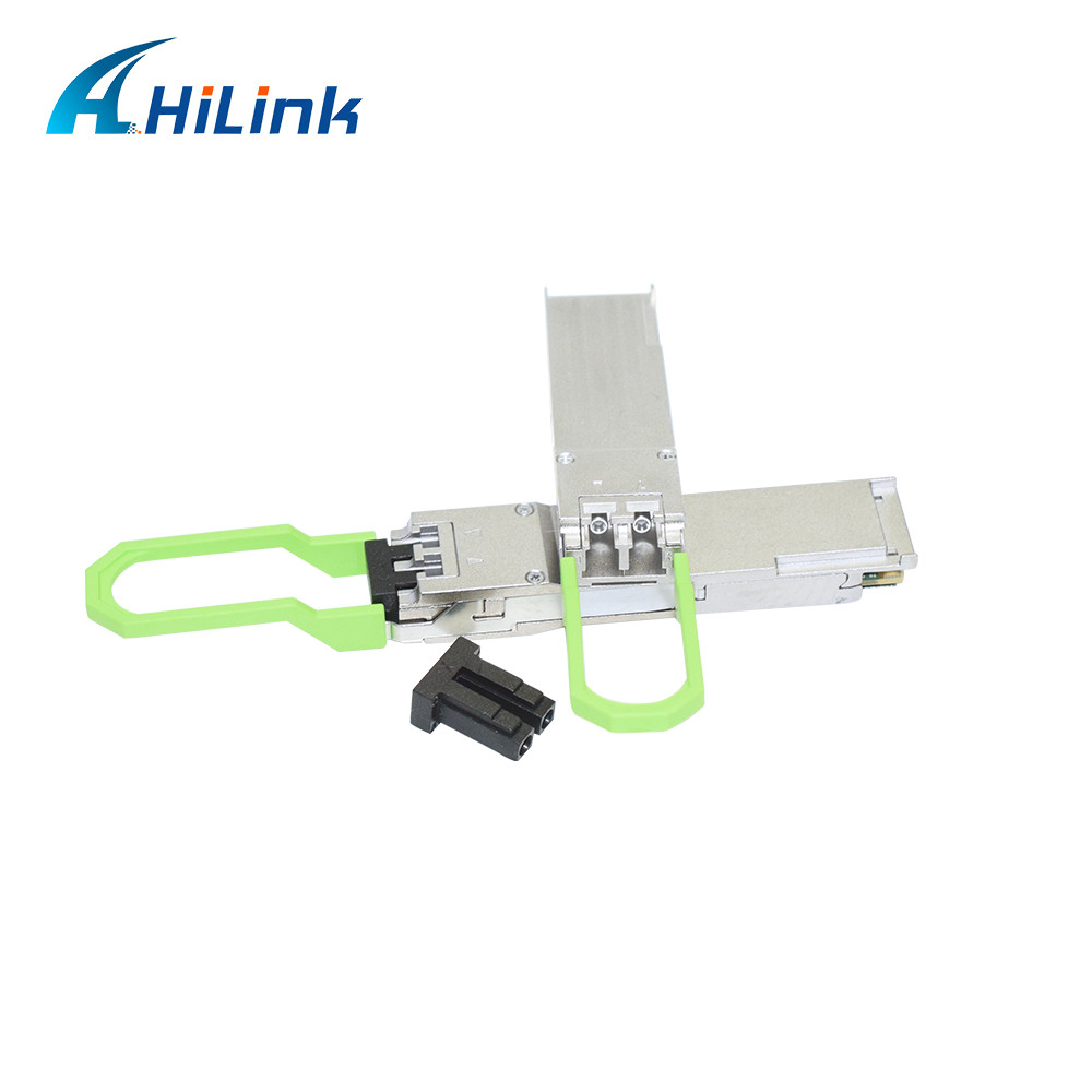 Двухшпиндельный модуль приемопередатчиков стекловолокна LC с FEC 200G QSFP56 PAM4 FR4 4×50G 2KM