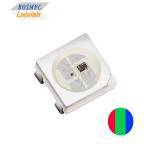 3.5V-5.5V 5050 RGB LED With WS2812B IC Multi Color Durable SK6812