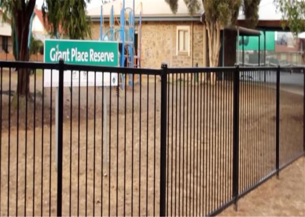 garrison fence price 1800mm x 2400mm just 42.88USD per kit included 1pcs 65mm x 65mm post 4 pcs bracket and screw