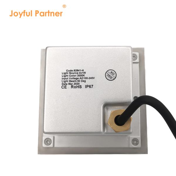 Lâmpadas de piso LED externas subterrâneas ajustáveis para caminhada