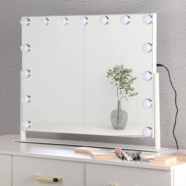 Custom Tabletop Vanity Rechargeable Mirror Light LED