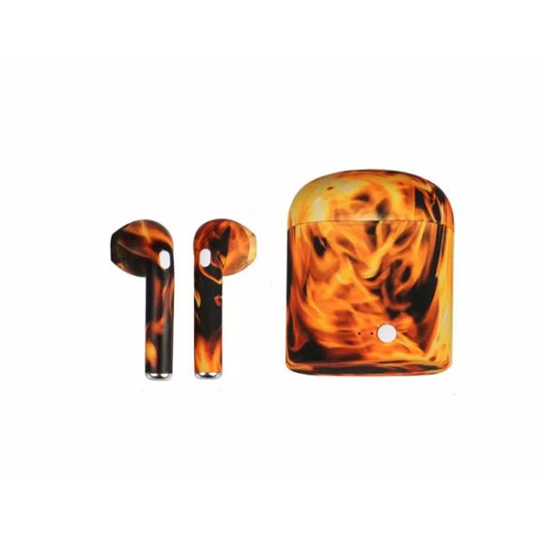 Water Transfer Printing TWS Bluetooth Earphone Cmagic Twins DC charging ABS Material