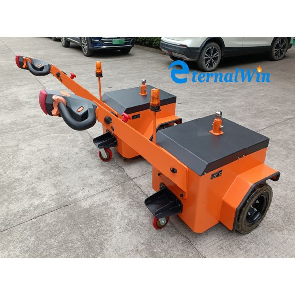 Drive speed load unload 2 to 3 Km per hour Tow Tractor customized 1160kg capacity engineered for safe and moving operations