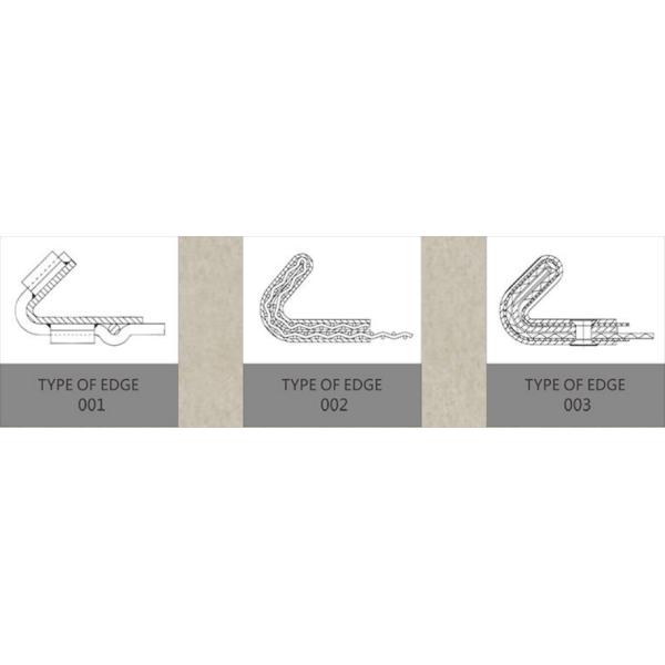 Agujero prensado de acero inoxidable anti del micrón 12.7m m de la malla de alambre 100 de la corrosión 304L resistente