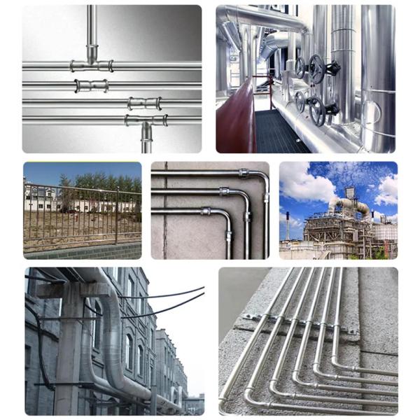 El estándar de JIS soldó con autógena la tubería de acero inoxidable 8K 304 el estruendo GB ISO del EN de 316 ASTM