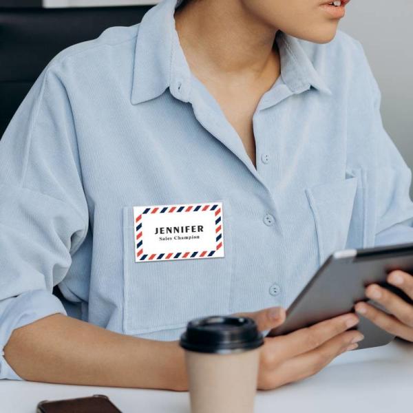 Магнитные прозрачные пластиковые держатели удостоверений личности безопасностью для ОДМ офиса